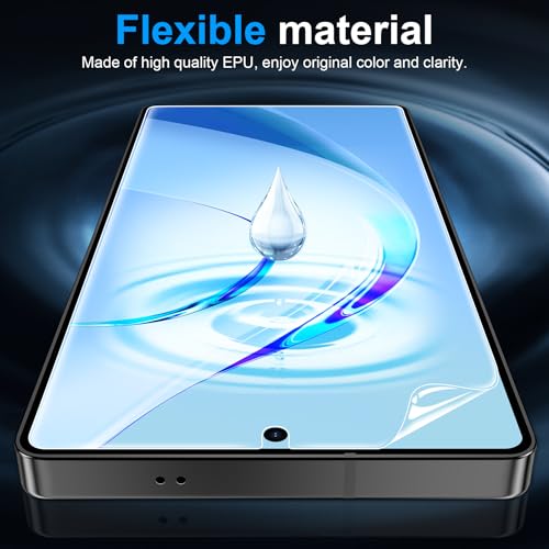 LYWHL 3 Pack for Samsung Galaxy S25 Ultra Screen Protector [Like Original Fingerprint Unlock], Real Invisible Self-Healing Protective Film [Not Glass], HD Clear, Case Friendly, Scratch-Resistant - Image 4