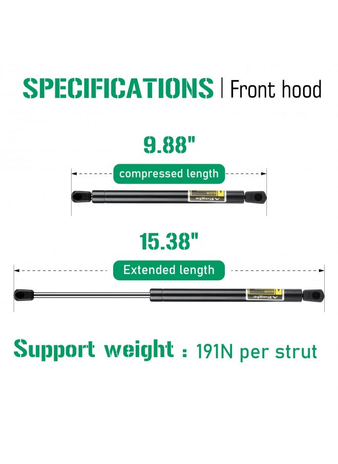 AEagle Front Hood Lift Supports Struts Shocks for Nissan Maxima 2009-2014, 6478 Qty 2  - Image 1