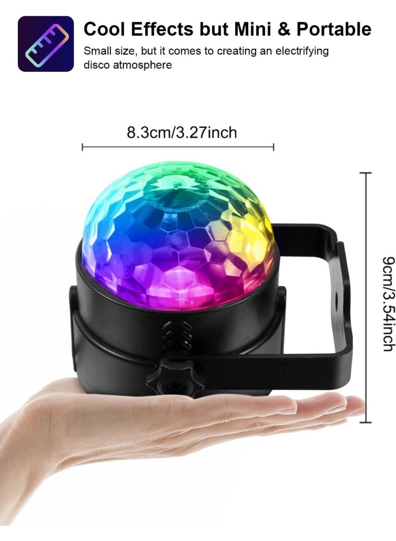 طلال أضواء حفلات تالالا الصوتية مع إضاءة دي جي عن بُعد، وكرة ديسكو مضيئة لحفلات الرقص المنزلية، وأعياد الميلاد، والكاريوكي، وهدايا عيد الميلاد، وزينة رأس السنة والهالوين والكريسماس | حفلات رقص، زينة عيد الميلاد، هدايا عيد الميلاد، حفلة صوتية - Image 2