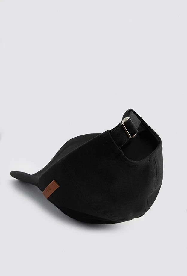 D'S DAMAT Black Dobby Hat 9HC68S208SPKM