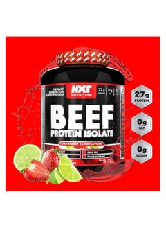 NXT Nutrition Beef Protein Isolate, Strawberry & Lime Flavour,  1.8kg, 60 Servings  - Image 2