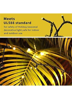 Arabest Warm White Ramadan Black String Lights - 33ft 100 LED Memory Controller for Party, Garden, Indoors and Outdoors - Extendable Festive Decorations  - Image 3