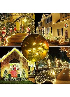Arabest Warm White Ramadan Black String Lights - 33ft 100 LED Memory Controller for Party, Garden, Indoors and Outdoors - Extendable Festive Decorations  - Image 2