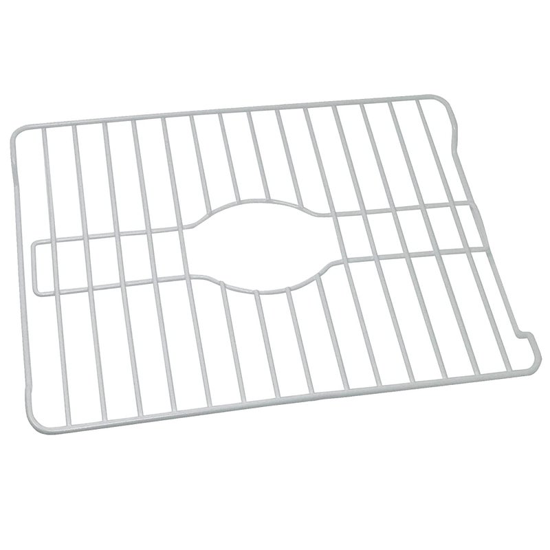 Better Houseware Sink Protectors for Kitchen Sink, Protective Metal Grid, 18.1x12.3x1 inches, White Kitchen Sink Mat to Shield Sink Base from Scratches, Rust-Resistant Coating, L - Image 1