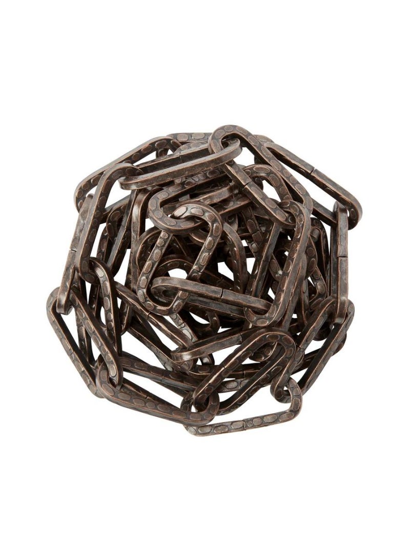 ACE Diall Bronze-Effect Steel Decorative Signalling Chain 3mm x 1.5m