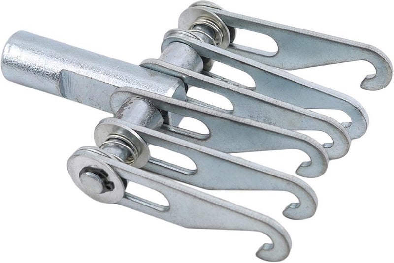 CXGS خطاف سحب الخدوش CXGS المعدني ذو 6 مخالب قابل للتعديل، أداة إصلاح هيكل السيارة، مخلب سحب ثقيل لإصلاح الخدوش، ملحق مطرقة انزلاقية لإصلاح الخدوش - خيط M16 - Image 1