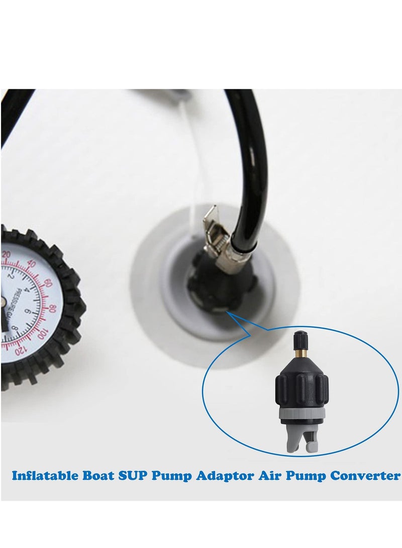محول مضخة الهواء، محول صمام متعدد الوظائف، محول مضخة قارب قابل للنفخ، محول صمام الهواء، موصل رأس المضخة لقارب التجديف القابل للنفخ/لوح التجديف القابل للنفخ/سرير قابل للنفخ - Image 4