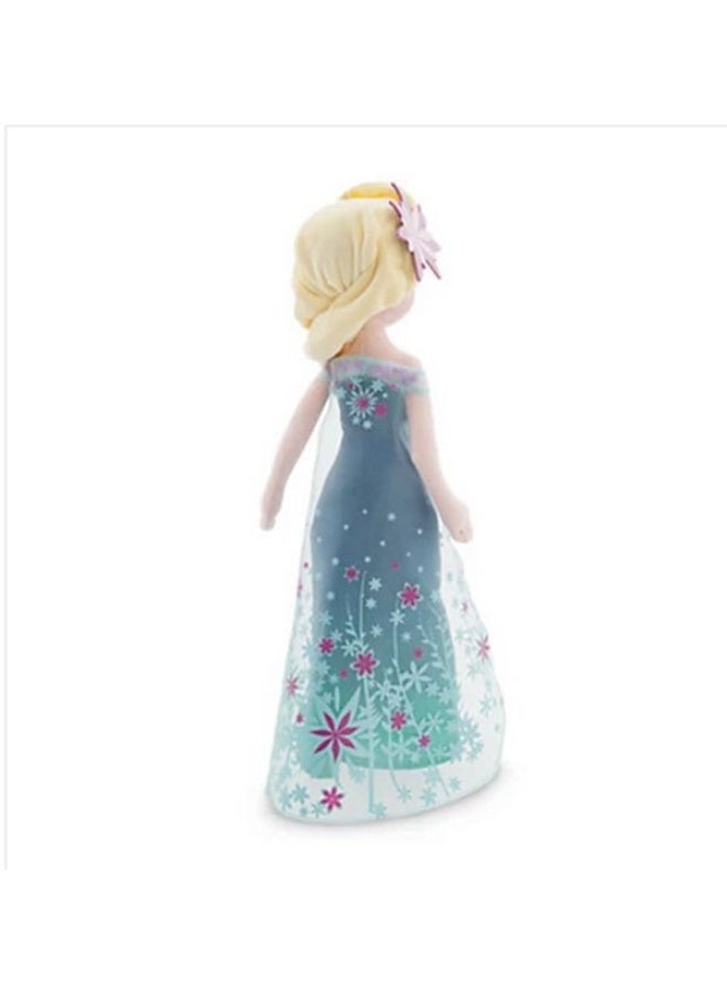 هالامودو تقف ملكة الجليد الكبيرة Q - نسخة لعبة بلش بأسلوب جديد ، جميلة وجميلة بشكل ساحر - هدية حلوة لعيد ميلاد ، مناسبة لتزيين غرفة النوم وغرفة المعيشة ومكتب ، ولعبة استرخاء مكتب أساسية 50 سم - Image 2