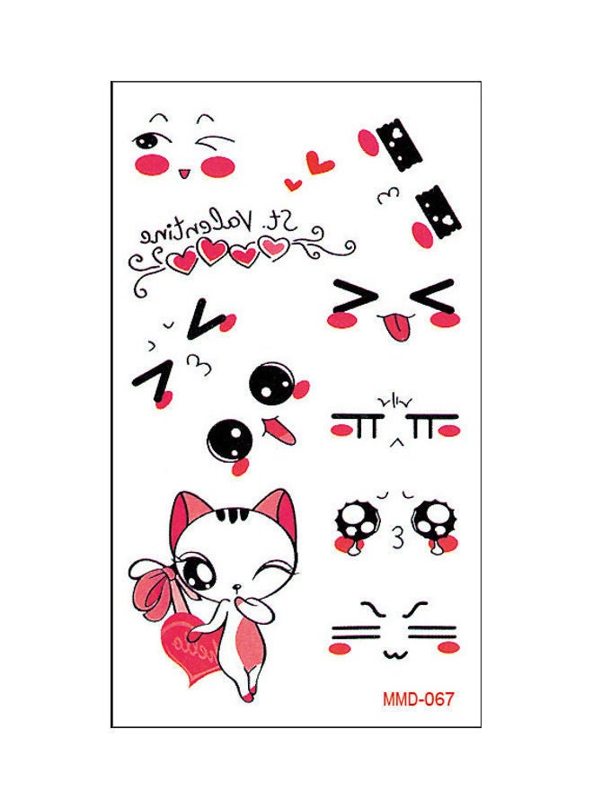 NIBEMINENT Waterproof Fashionable Temporary Tattoo Sticker Multicolour - Image 1