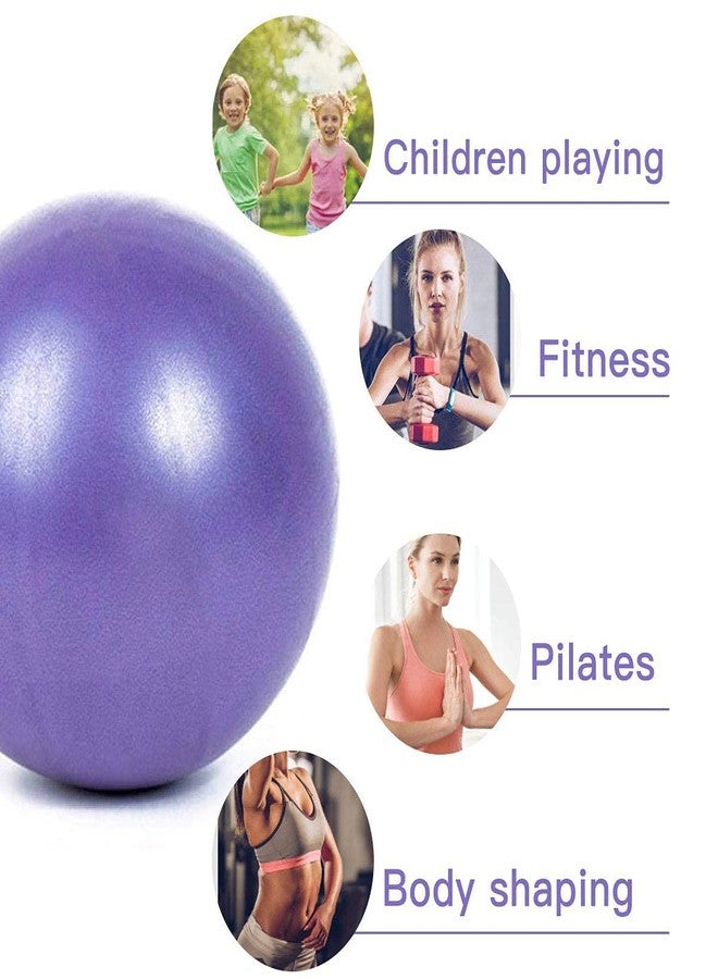XIECCX Mini Yoga Balls 9 Inch Exercise Pilates Therapy Balance Barre Equipment for Home Stability Squishy Training PhysicalCore Training(6 PCS) - Image 5