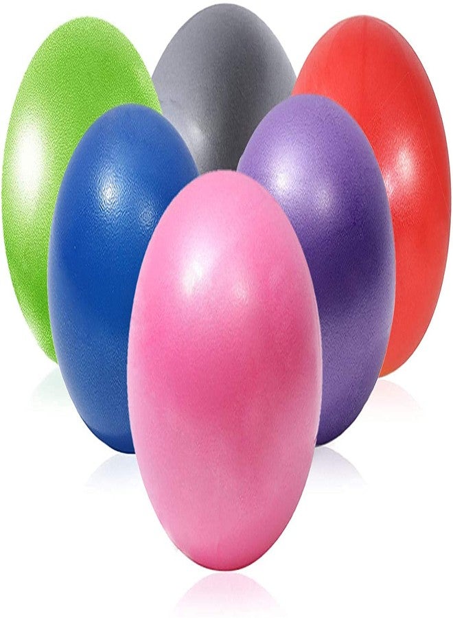 XIECCX Mini Yoga Balls 9 Inch Exercise Pilates Therapy Balance Barre Equipment for Home Stability Squishy Training PhysicalCore Training(6 PCS) - Image 1