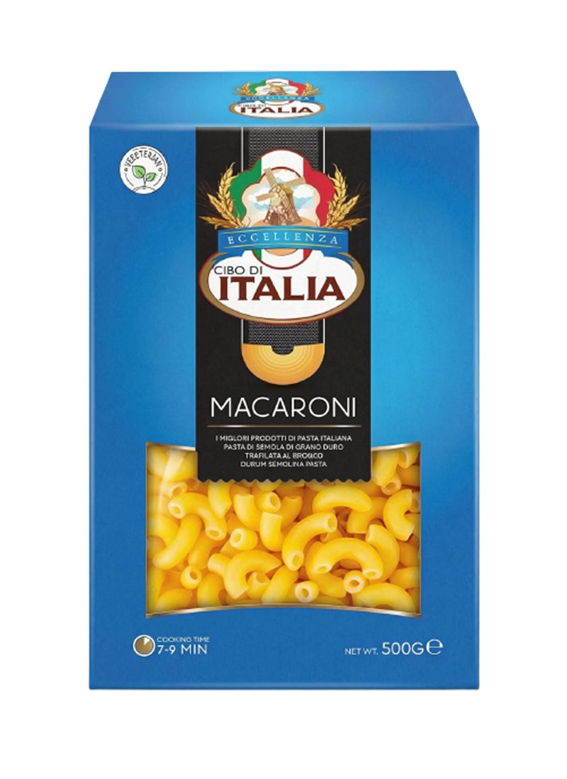 Cibo Di Italia Pasta Macaroni Rigate 500g - Image 1