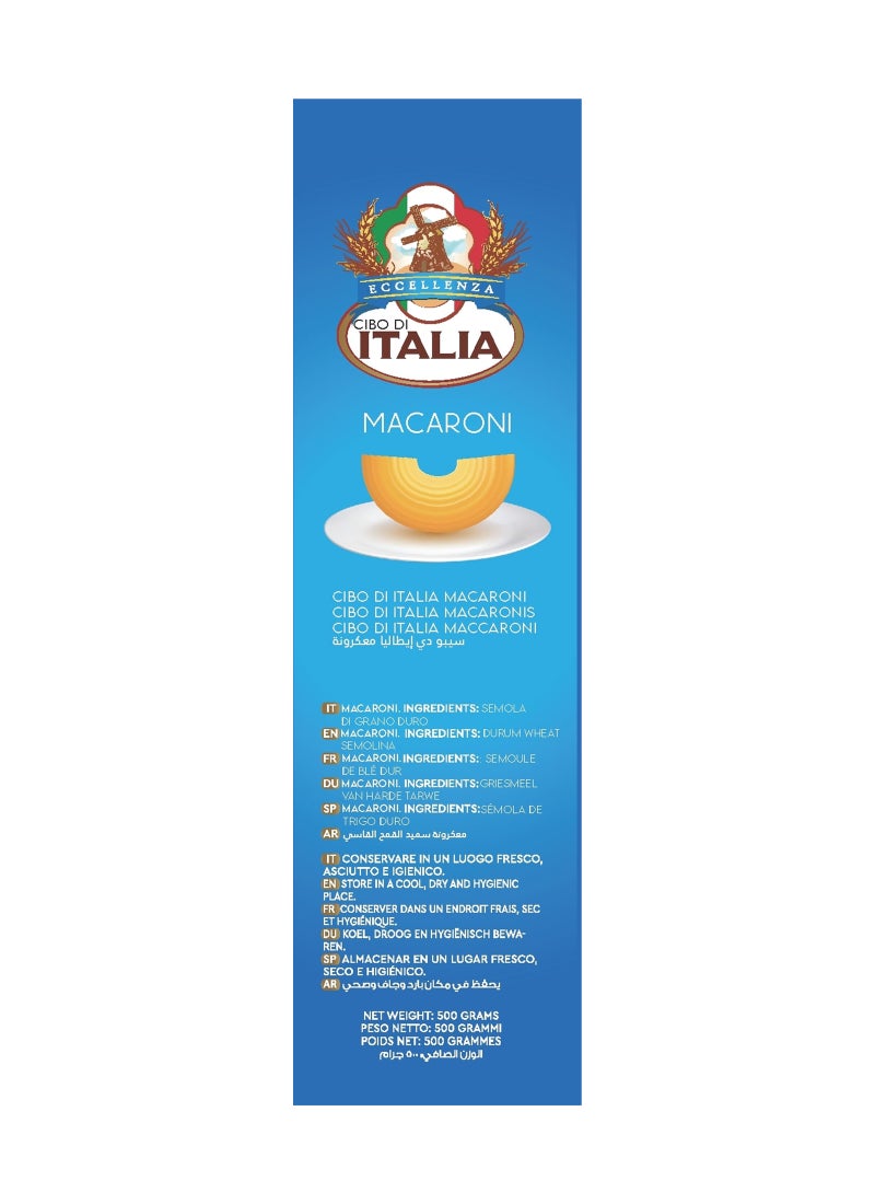 Cibo Di Italia Pasta Macaroni Rigate 500g - Image 5