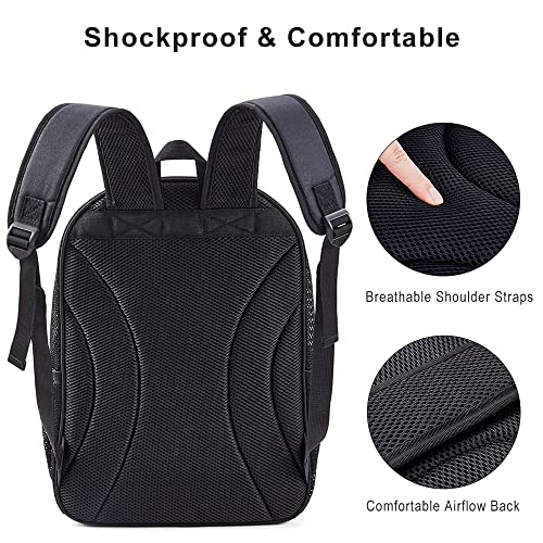 COVAX Mesh Backpack for School, Heavy Duty Mesh Bookbag, Semi-Transparent Back Pack for Beach, Swimming, Sports, Work, Travel - Image 3