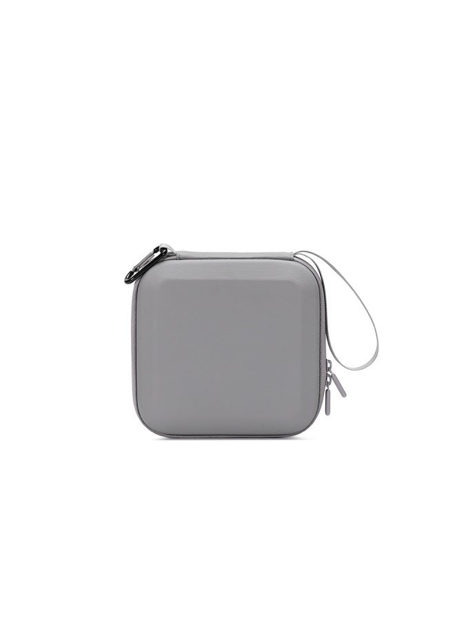 BKANO Is Suitable For DJI FLIP Storage Bag Body Storage Bag For DJI FLIP Storage Box Single Machine Body Bag-Color:Flip Gray Pu Body Storage Bag-Size:19.5*18.5*9.1cm  - Image 5