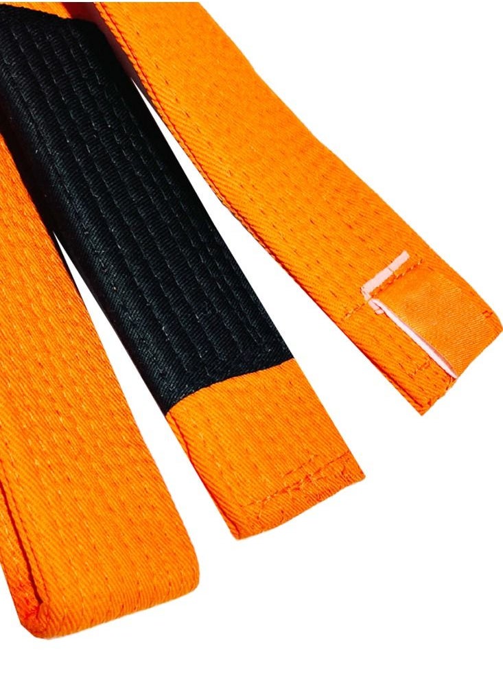 Tatsu No Label Bjj Belt Orange  - Image 4