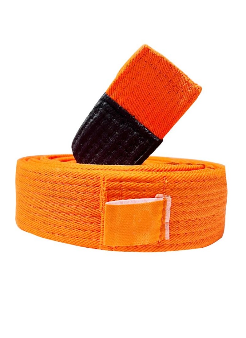 Tatsu No Label Bjj Belt Orange  - Image 1