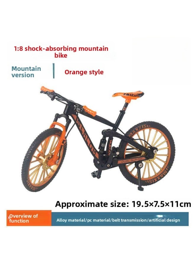 Cross-border Alloy Simulation 28 Bar Mini Road Bike Model Mountain Bike Ornaments Racing Bike Gifts 