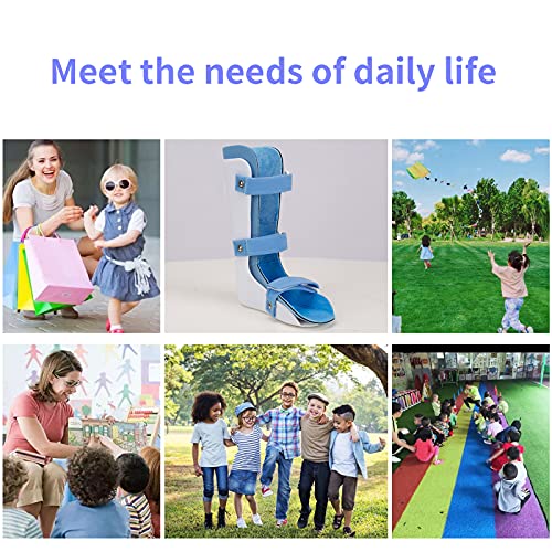 GHORTHOUD Kids AFO Drop Foot Brace for Child Toddler Ankle Foot Orthosis Pediatric Afo Night Splint Walking with Shoes or Sleeping Othopedic Drop Foot Support for Children (X-Large-Right) - Image 2