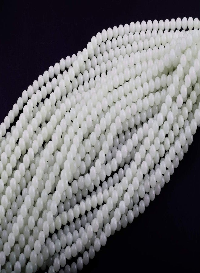 Cmidy Luminous Solar Stone Beads Grow in The Dark Growing Loose Bead 8mm 100pcs Blue Green Mixed with Hole DIY Charm Smooth Beads for Bracelet Necklace Earrings Jewelry Making Decoration(Multicolored, 8mm) - Image 2