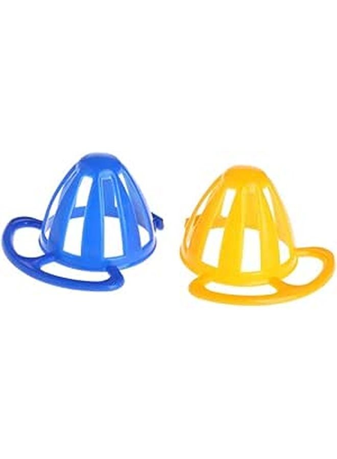 2Pcs Bird Feeding Basket Vegetable Bowl For Parrots And Squirrels Random Color - Image 1