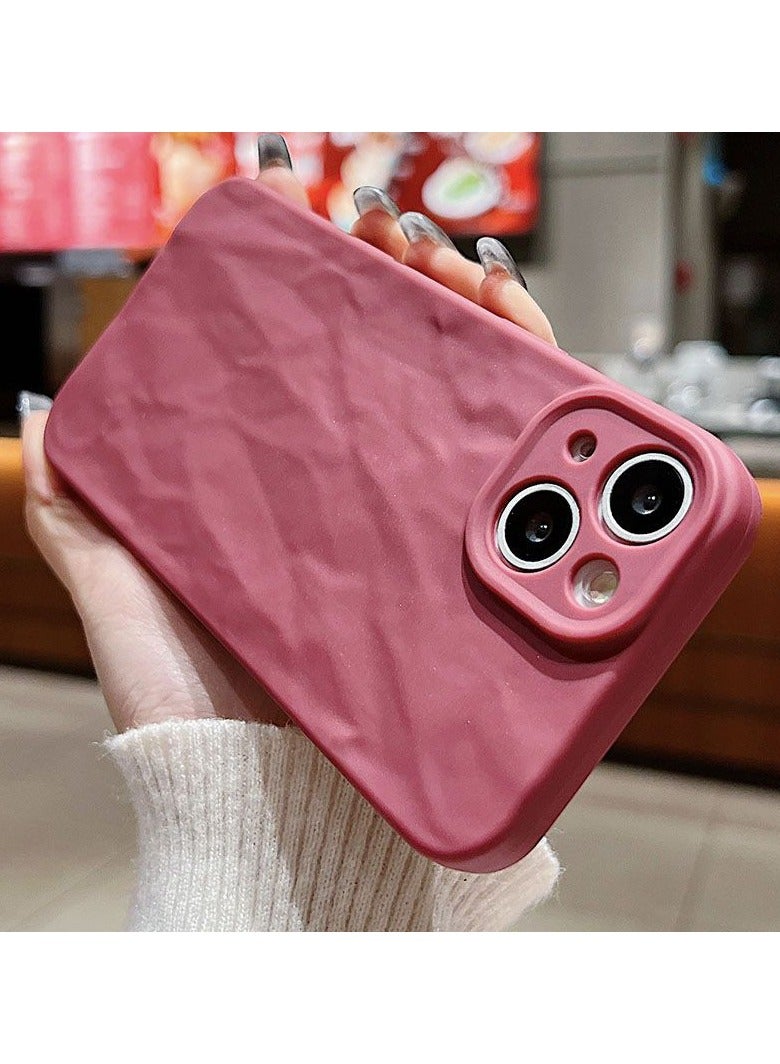 With Iphone 14 Puls Anti Drop Phone Case, Soft Silicone Design Anti Slip (Red) - Image 1