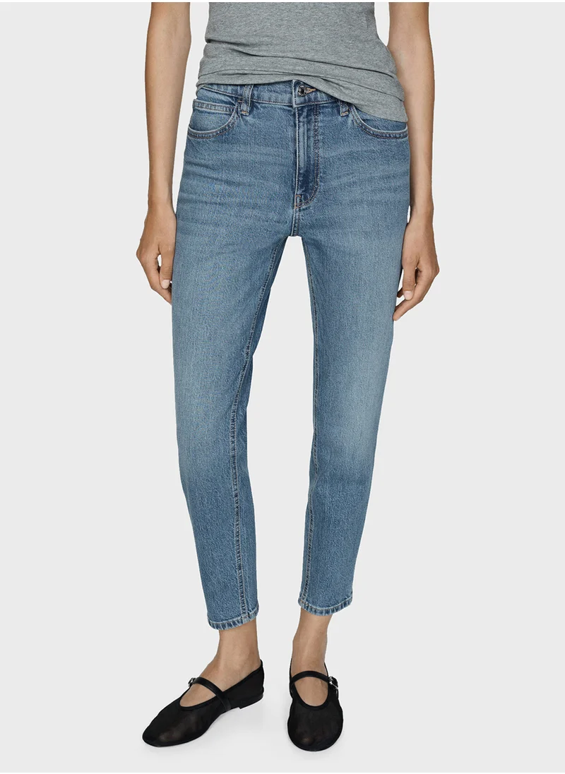 MANGO High Waist Jeans