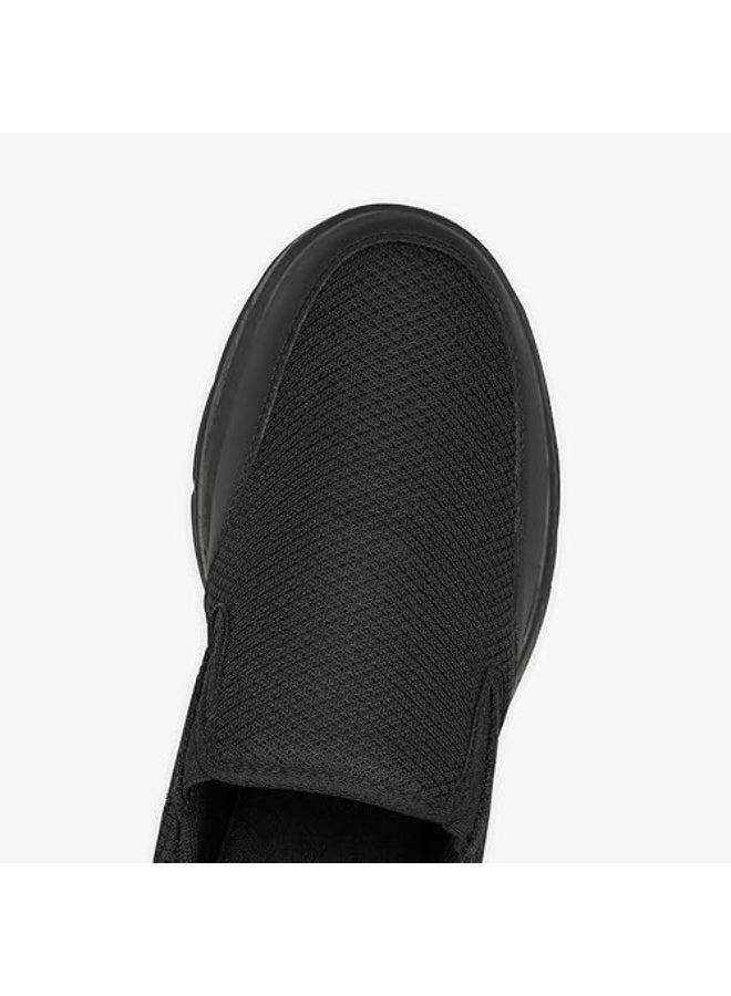 NDURE Men's Black Slip-On Casual Sneakers - Image 5