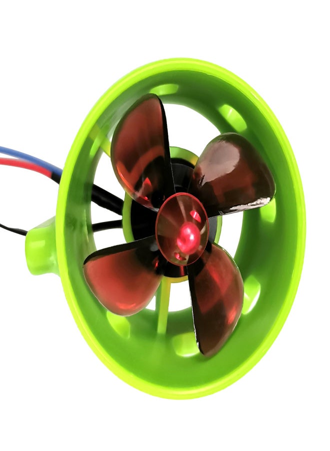 480KV Underwater Brushless Motor Clockwise with with 4-Blade Propellers 12-24V Waterproof Electric Motor Drive Engine for RC Bait Boat Nest Ship - Image 1