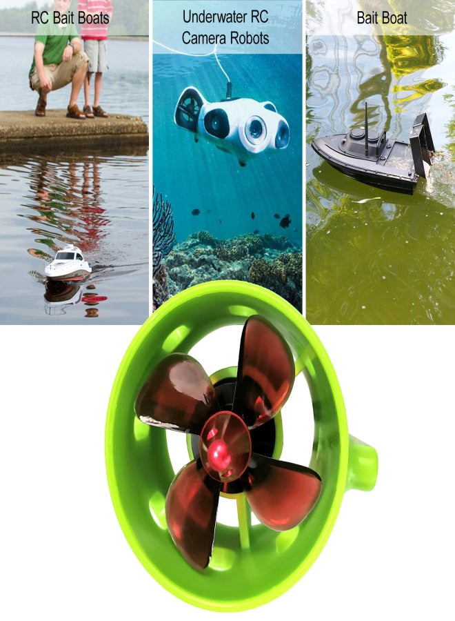 480KV Underwater Brushless Motor Clockwise with with 4-Blade Propellers 12-24V Waterproof Electric Motor Drive Engine for RC Bait Boat Nest Ship - Image 5