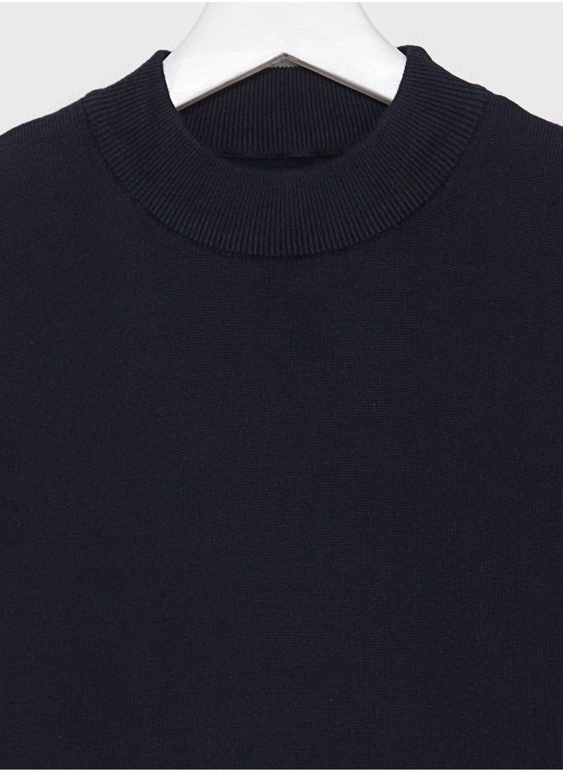 Jack & Jones Junior - Youth High Neck Sweater - Image 1