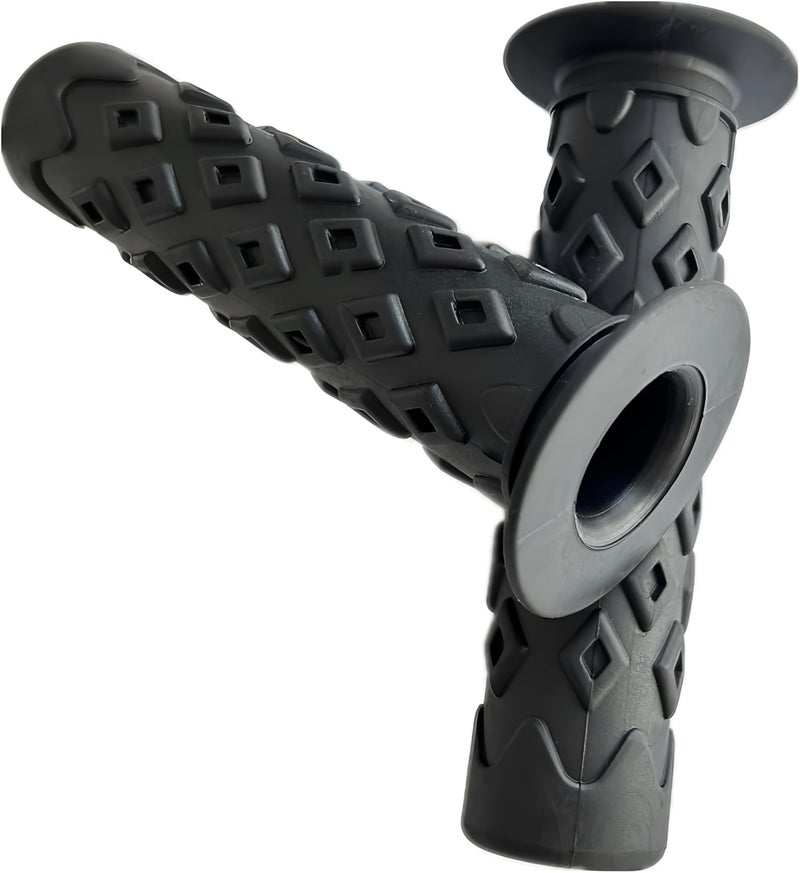 TAKSDAI Bike Grips Bicycle Handlebar End Grips 7/8 Inch Replacement Handle Bar Grips Non-Slip Soft Rubber Protector for Mountain Bike Tricycle Wheel Chair - Image 1
