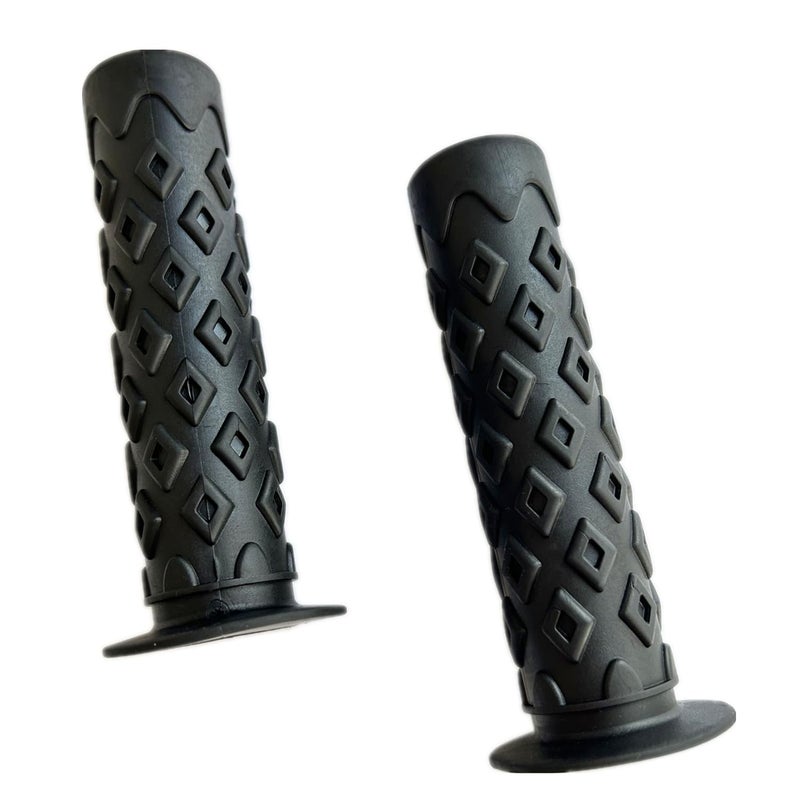 TAKSDAI Bike Grips Bicycle Handlebar End Grips 7/8 Inch Replacement Handle Bar Grips Non-Slip Soft Rubber Protector for Mountain Bike Tricycle Wheel Chair - Image 2