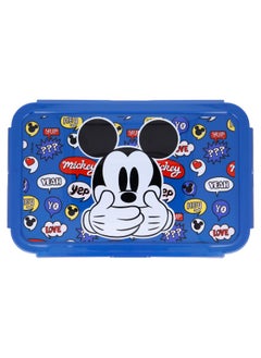 Disney Mickey Mouse Food Container with Removable Compartments 21cm x 14cm x 7cm  - Image 2