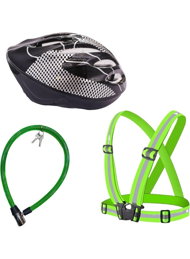 Chenxian Bicycle Helmet Adult Roller Skates Skateboard Helmet Biker Helmet Sports Helmet Mountain Bike Helmet Adjustable Helmet saftey belt wire lock - Image 1