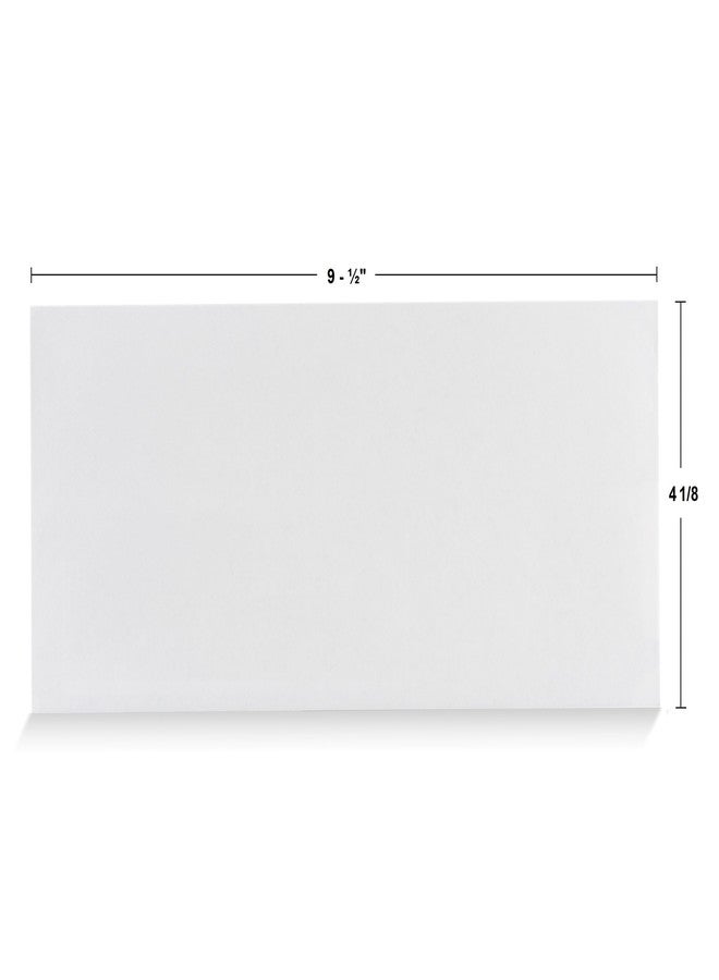 Aimoh 100#10 Security Self-Seal Envelopes, Windowless Design, Premium Security Tint Pattern, Ultra Strong Quick-Seal Closure - EnveGuard - Size 4-1/8 x 9-1/2 Inches - White - 24 LB - 100 Count (34010-100) - Image 2