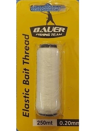 Bauer Elastic Bait Rope 250MT 0,20MM Feed Wrapping Rope 