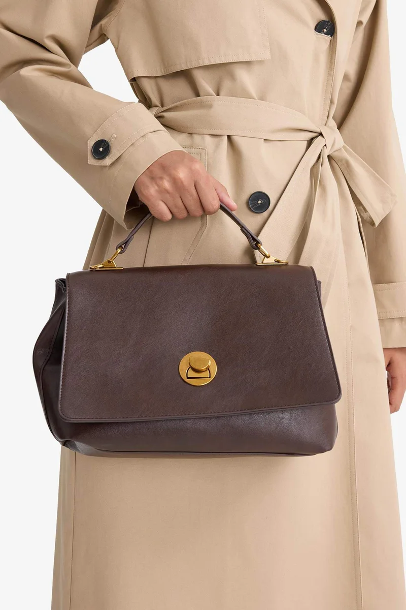 ديفاكتو Faux Leather Shoulder bag