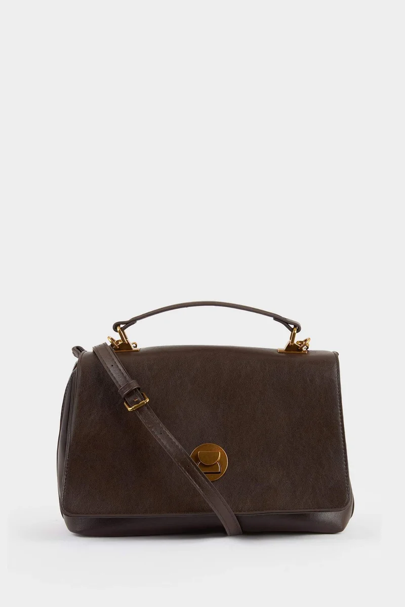 ديفاكتو Faux Leather Shoulder bag