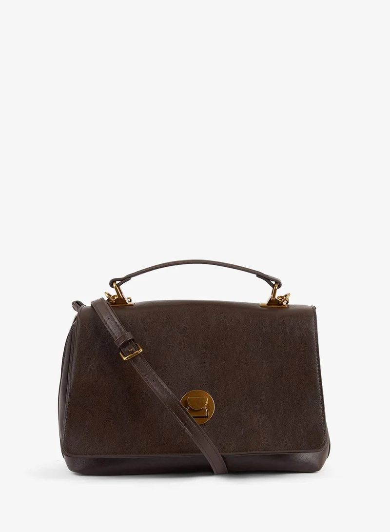 ديفاكتو Faux Leather Shoulder bag