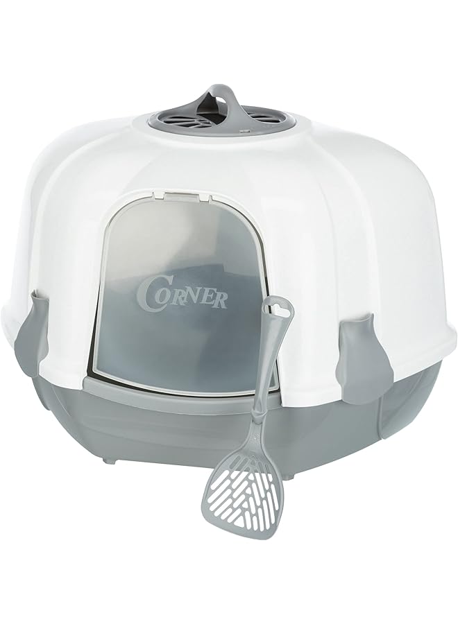 تريكسي صينية نفايات زاوية مارو بالشفاط مقاس 60 × 43 × 52 سم جرانيت رمادي فاتح - Image 1