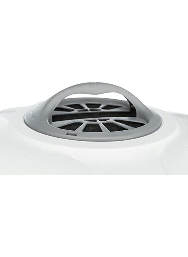 تريكسي صينية نفايات زاوية مارو بالشفاط مقاس 60 × 43 × 52 سم جرانيت رمادي فاتح - Image 4