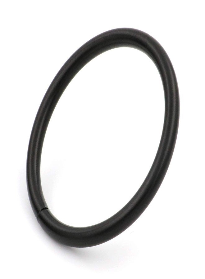 BIKICOCO 2'' Metal O-Ring Buckle Connector Round Loops Non Welded for Bags Webbing Purse and Belt Straps, Black, Pack of 10 - Image 5