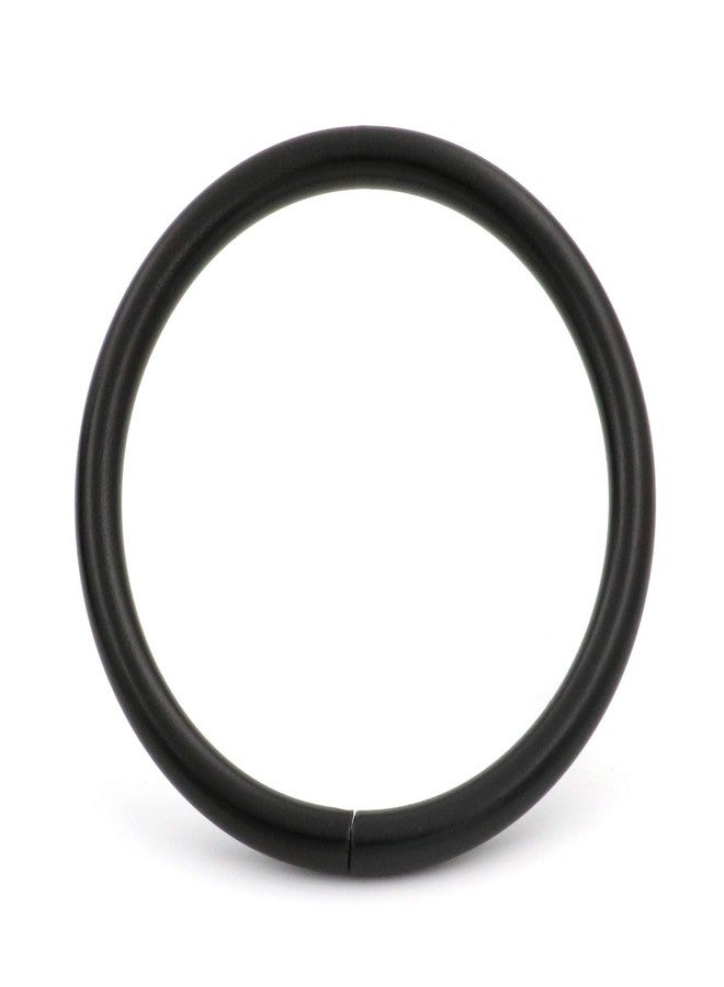 BIKICOCO 2'' Metal O-Ring Buckle Connector Round Loops Non Welded for Bags Webbing Purse and Belt Straps, Black, Pack of 10 - Image 4