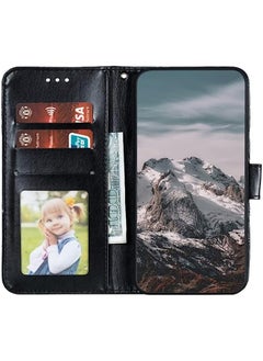 HuHa HuHa Case Cover Compatible For Google Pixel 5 XL/Pixel 4a 5G Mandala Embossed Leather Phone Case Black  - Image 4