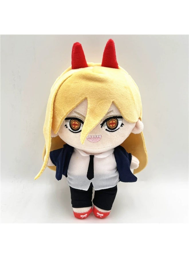 The Chainsaw Man plush toy is a gift for a friend.
