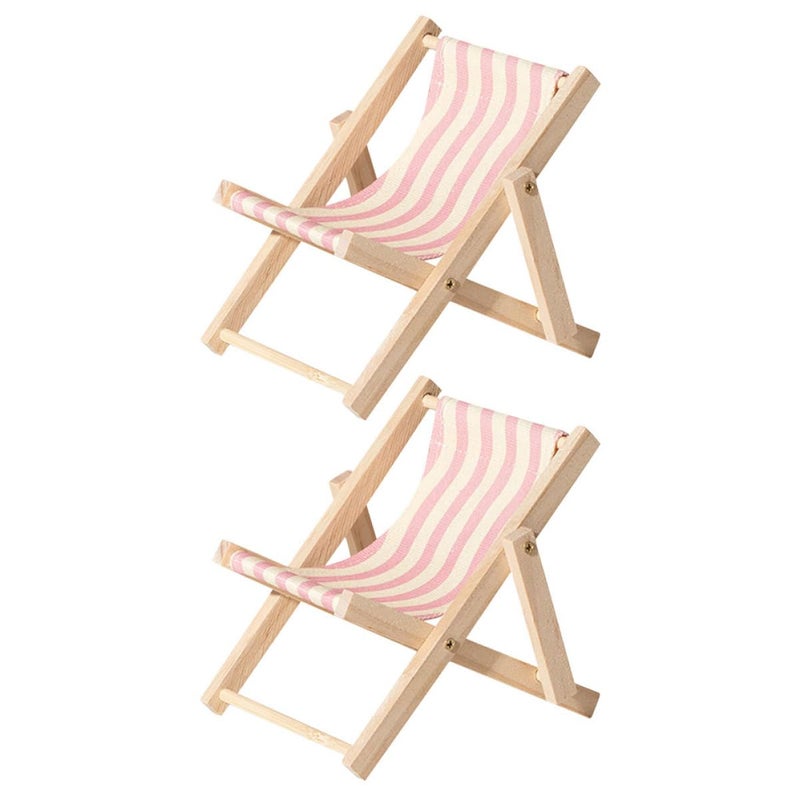 Wooden Phone Stand Holder 2 Pack For Beach Chair Desktop Office Desk Organizer - Image 2
