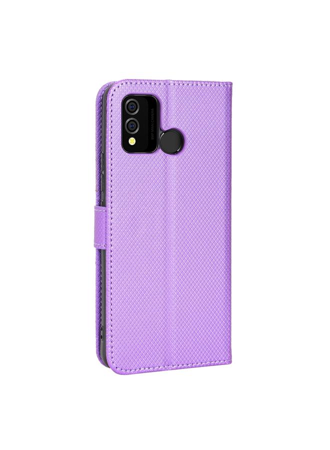 Zaboon Case For BLU J9L Diamond Texture Leather Phone Case - Image 3