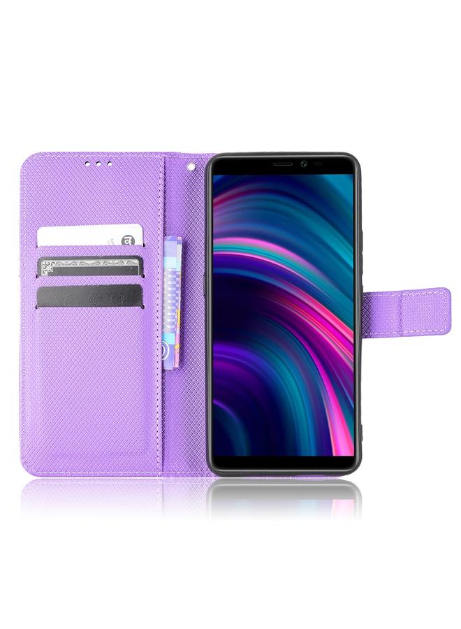 Zaboon Case For BLU J9L Diamond Texture Leather Phone Case - Image 4