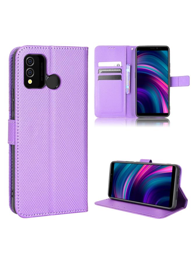 Zaboon Case For BLU J9L Diamond Texture Leather Phone Case - Image 1